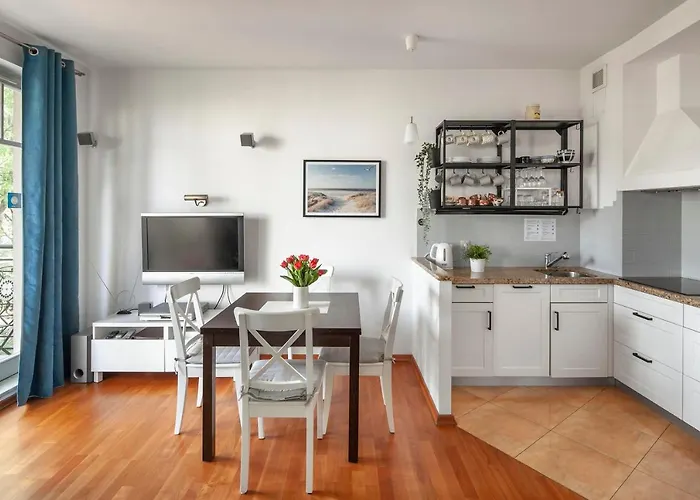 Sanhaus - Patio Mare - Z Balkonem I Parkingiem W Centrum * Сопот