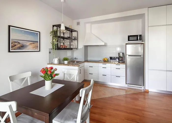 Sanhaus - Patio Mare - Z Balkonem I Parkingiem W Centrum Апартаменти Сопот